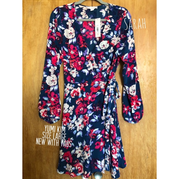 Yumi Kim | Dresses | Yumi Kim Silk Wrap Dress | Poshmark